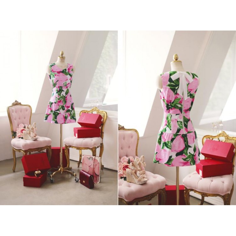 TE9906WJYS Abito dolce e fresco e brividi di frutta tropicale-4